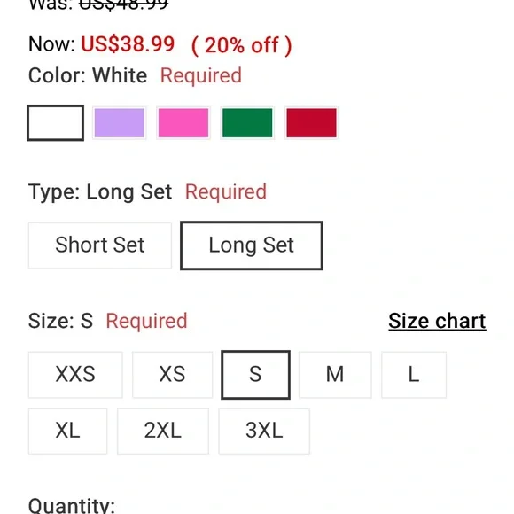 Eras Tour long sleeve pajama set - Picture 4 of 6